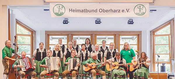 Die Oberharzer Bergsänger lassen schön grüßen